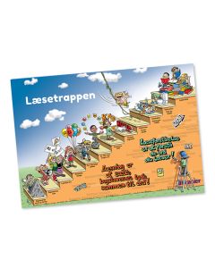 Læsetrappen-plakat A2